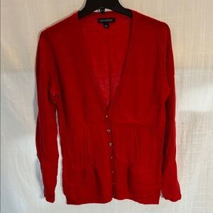 Banana Republic Bold Red Women's Cardigan